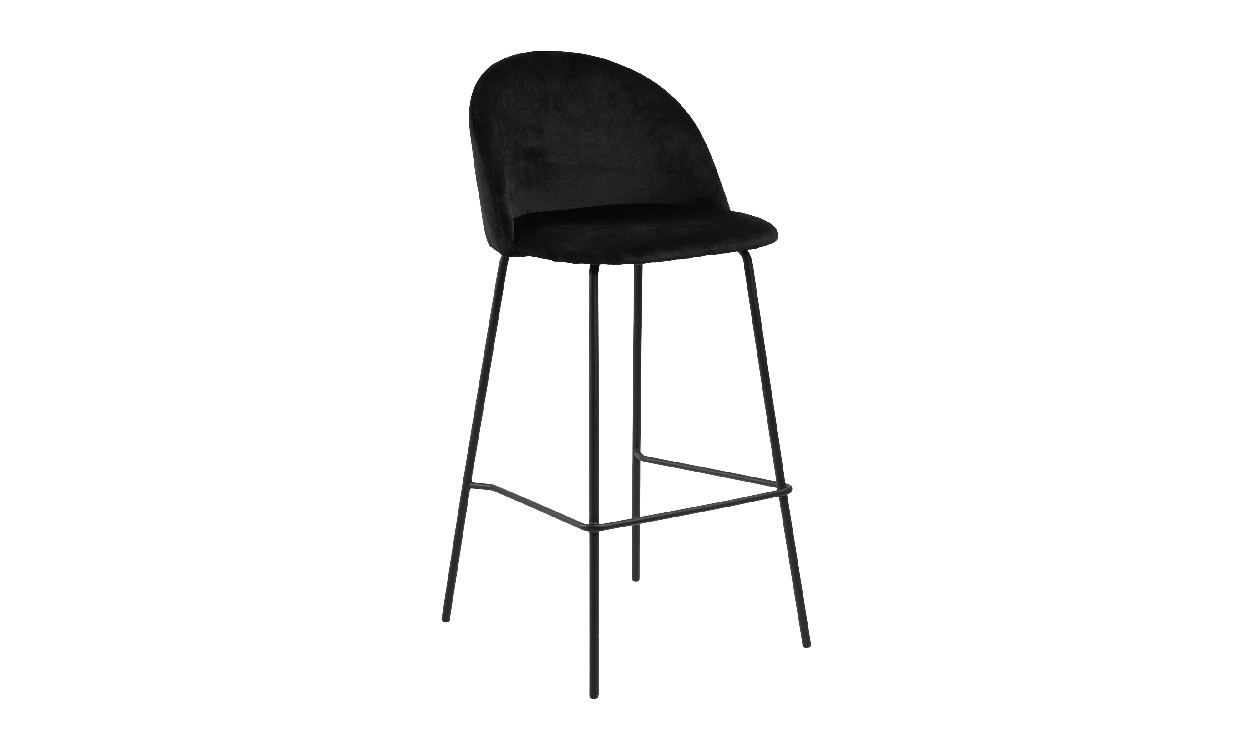 Ghế bar Loui se, vải Dubl in, màu đen,  W48.5xD50.8xH 101 cm, 650001 948 (1).png